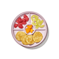OXO Tot Stick & Stay Divided Plate Blossom