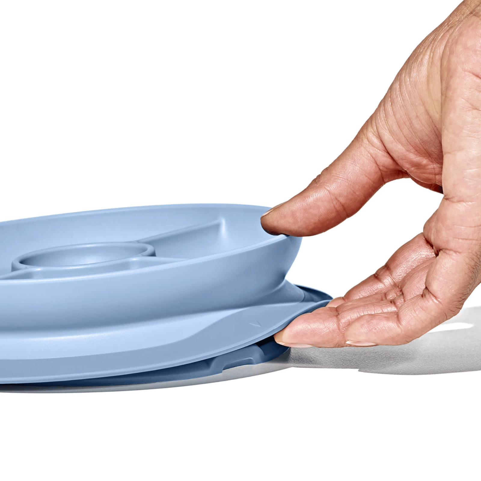OXO Tot Stick & Stay Divided Plate Dusk