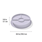 OXO Tot Stick & Stay Divided Plate Lilac
