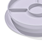 OXO Tot Stick & Stay Divided Plate Lilac