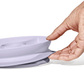 OXO Tot Stick & Stay Divided Plate Lilac