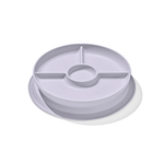 OXO Tot Stick & Stay Divided Plate Lilac