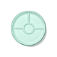 OXO Tot Stick & Stay Divided Plate Opal
