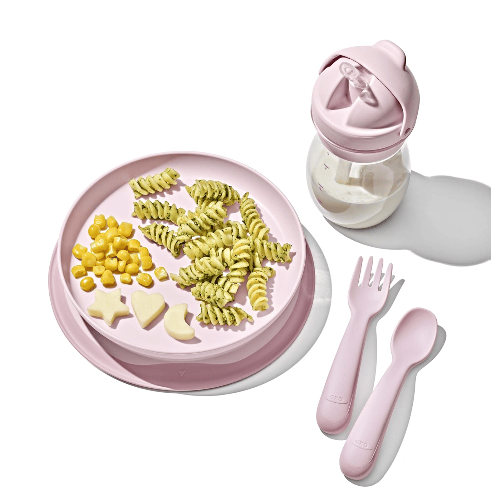 OXO Tot Stick & Stay Suction Plate Blossom