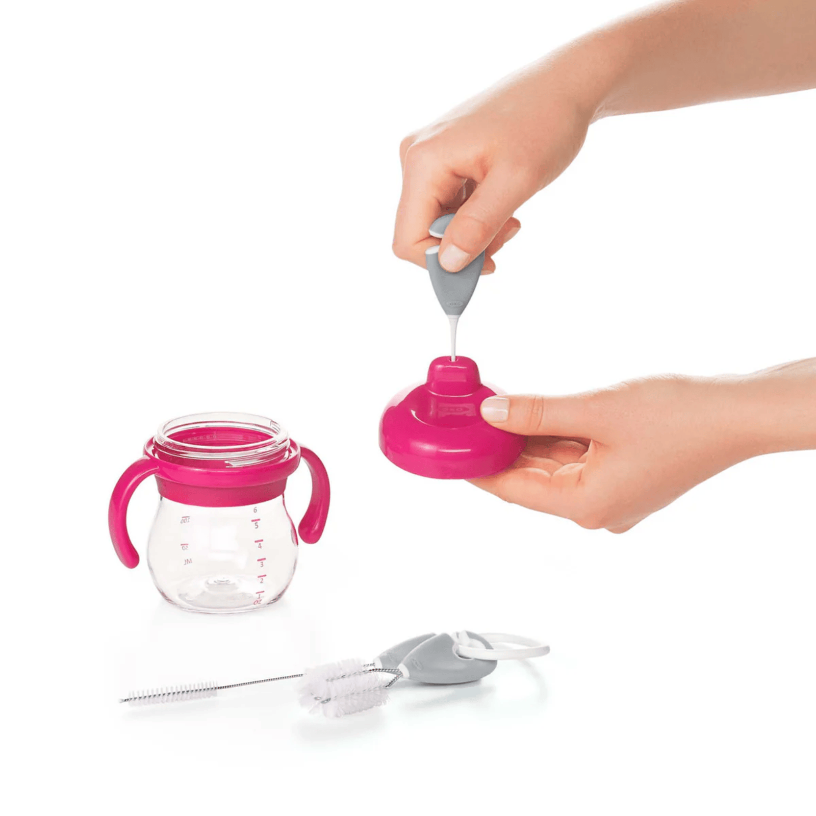 OXO Tot Straw & Sippy Cup Top Cleaning Set