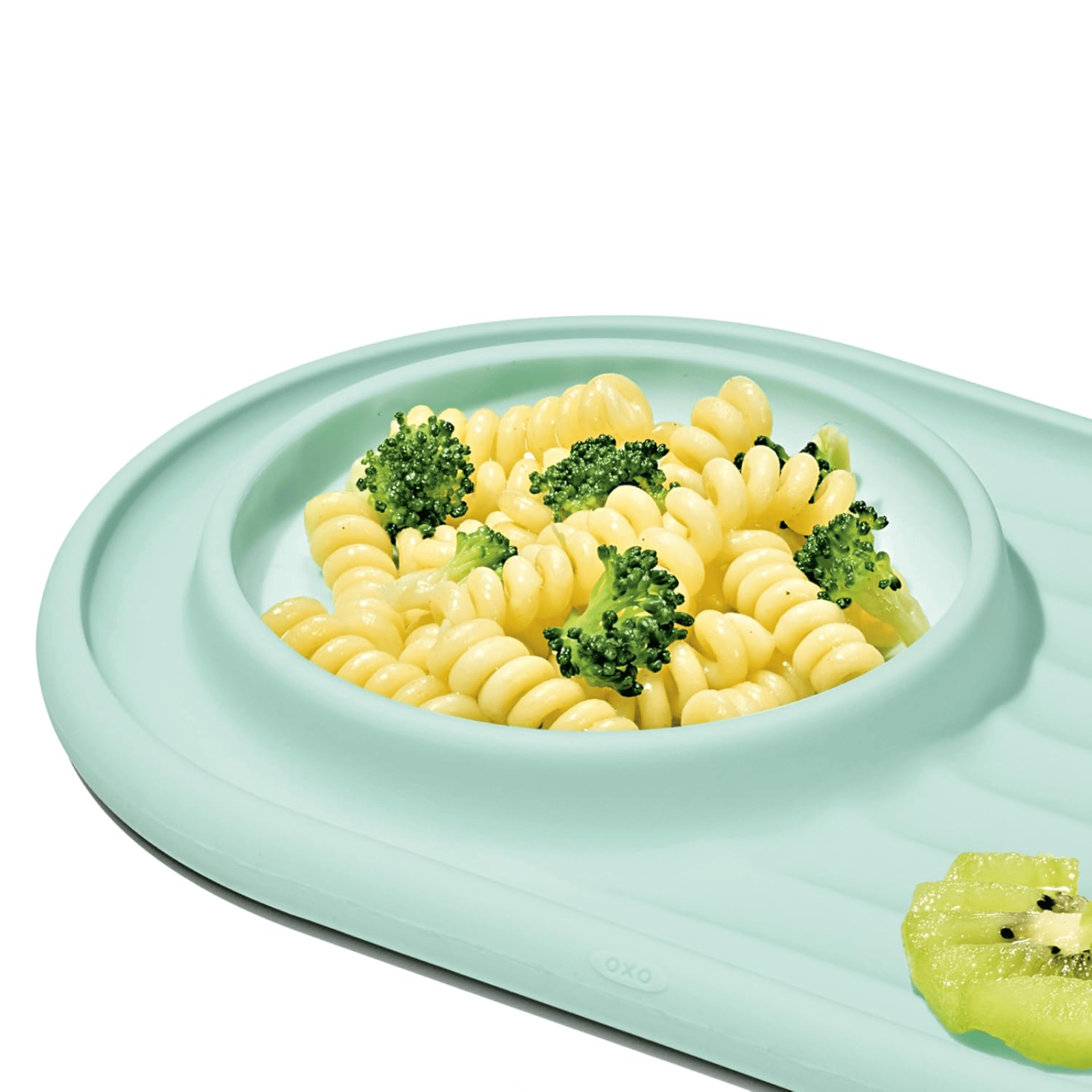 OXO Tot Textured Suction Plate Opal