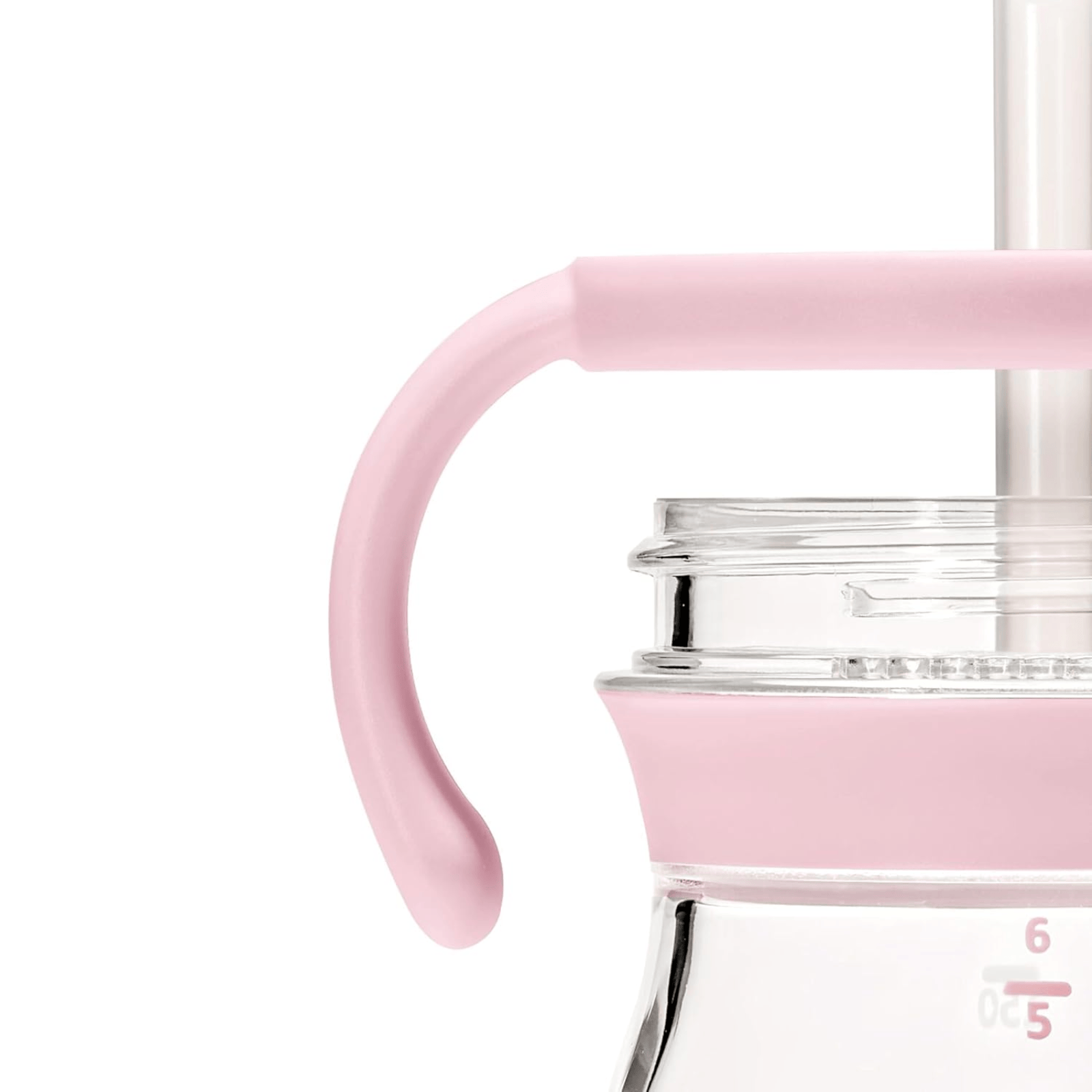 OXO Tot Transitions Straw Cup with Removable Handles Blossom