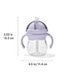 OXO Tot Transitions Straw Cup with Removable Handles Lilac