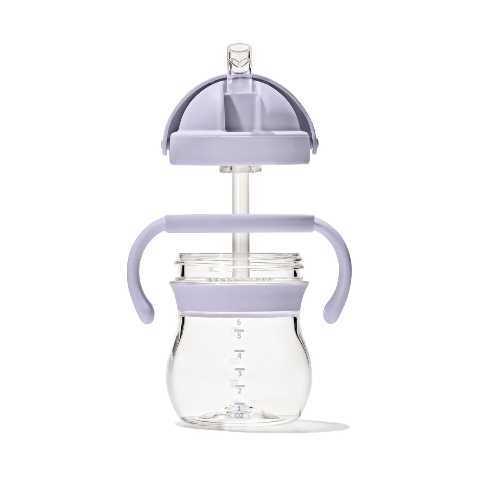 OXO Tot Transitions Straw Cup with Removable Handles Lilac