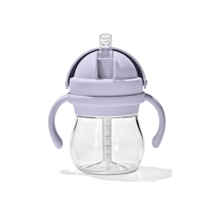 OXO Tot Transitions Straw Cup with Removable Handles Lilac