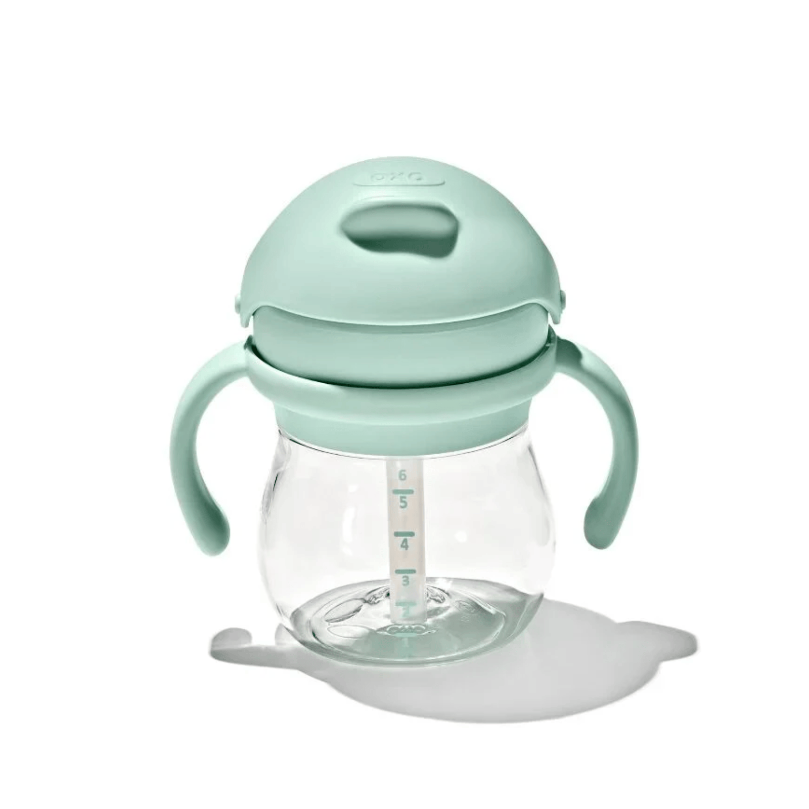 OXO Tot Transitions Straw Cup with Removable Handles Opal
