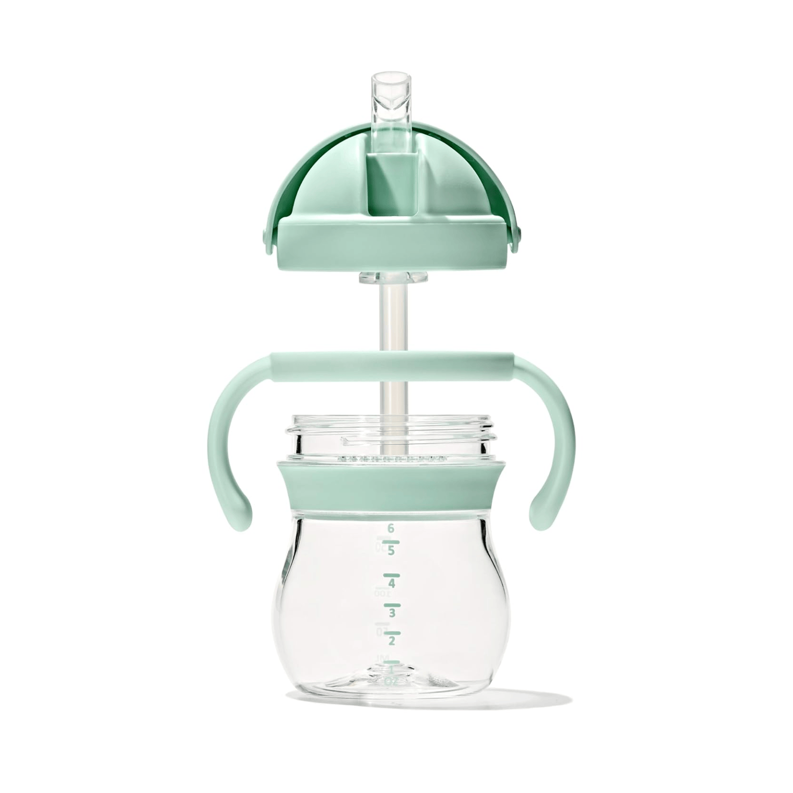 OXO Tot Transitions Straw Cup with Removable Handles Opal