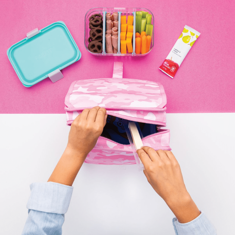 PackIt Freezable Lunch Bag Pink Camo