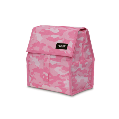 PackIt Freezable Lunch Bag Pink Camo