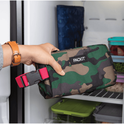 PackIt Freezable Snack Box Camo The Homestore Auckland