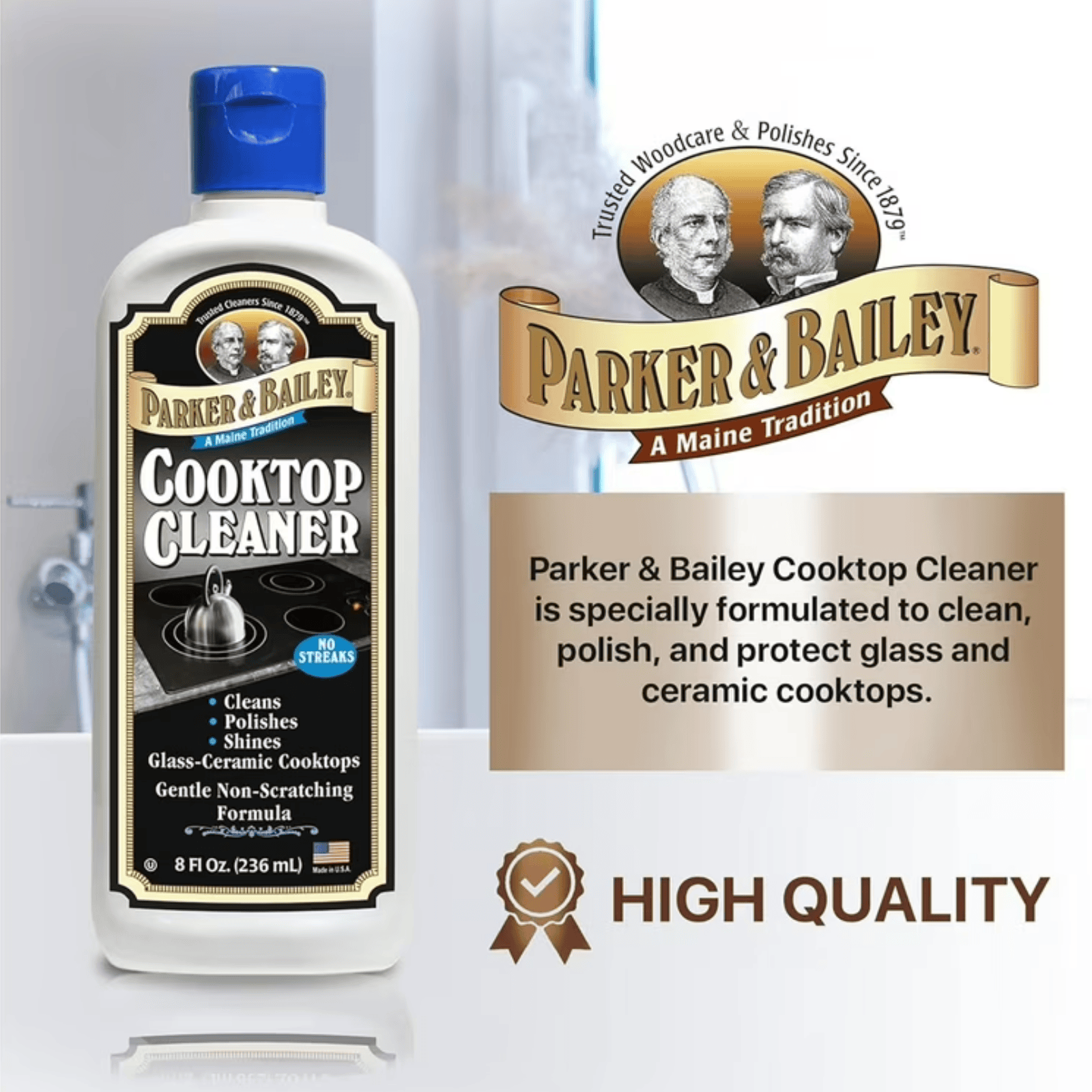 Parker & Bailey Cooktop Cleaner 236ml