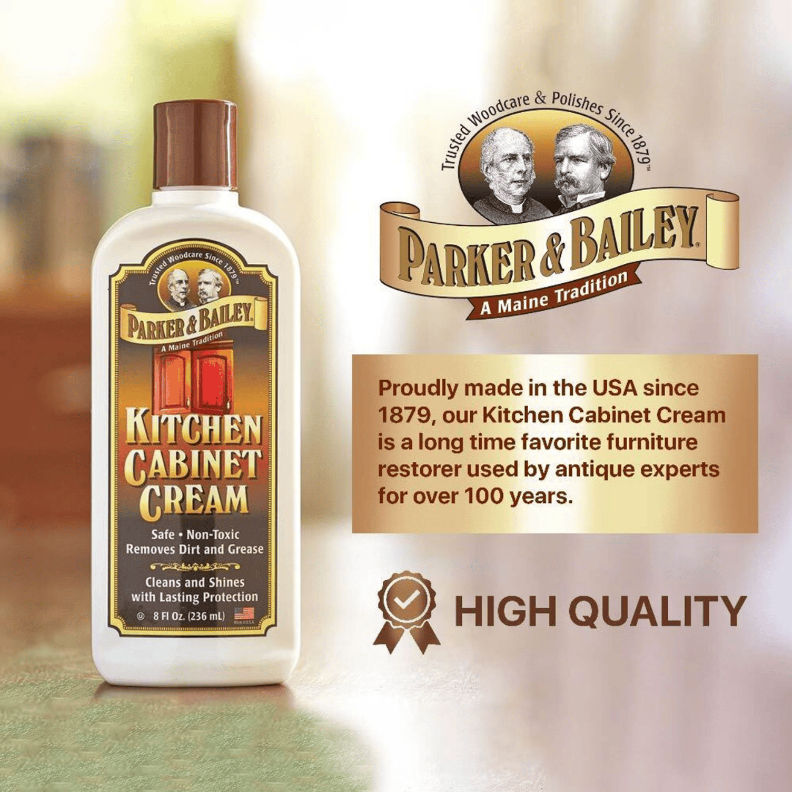 Parker & Bailey Kitchen Cabinet Cream 236ml