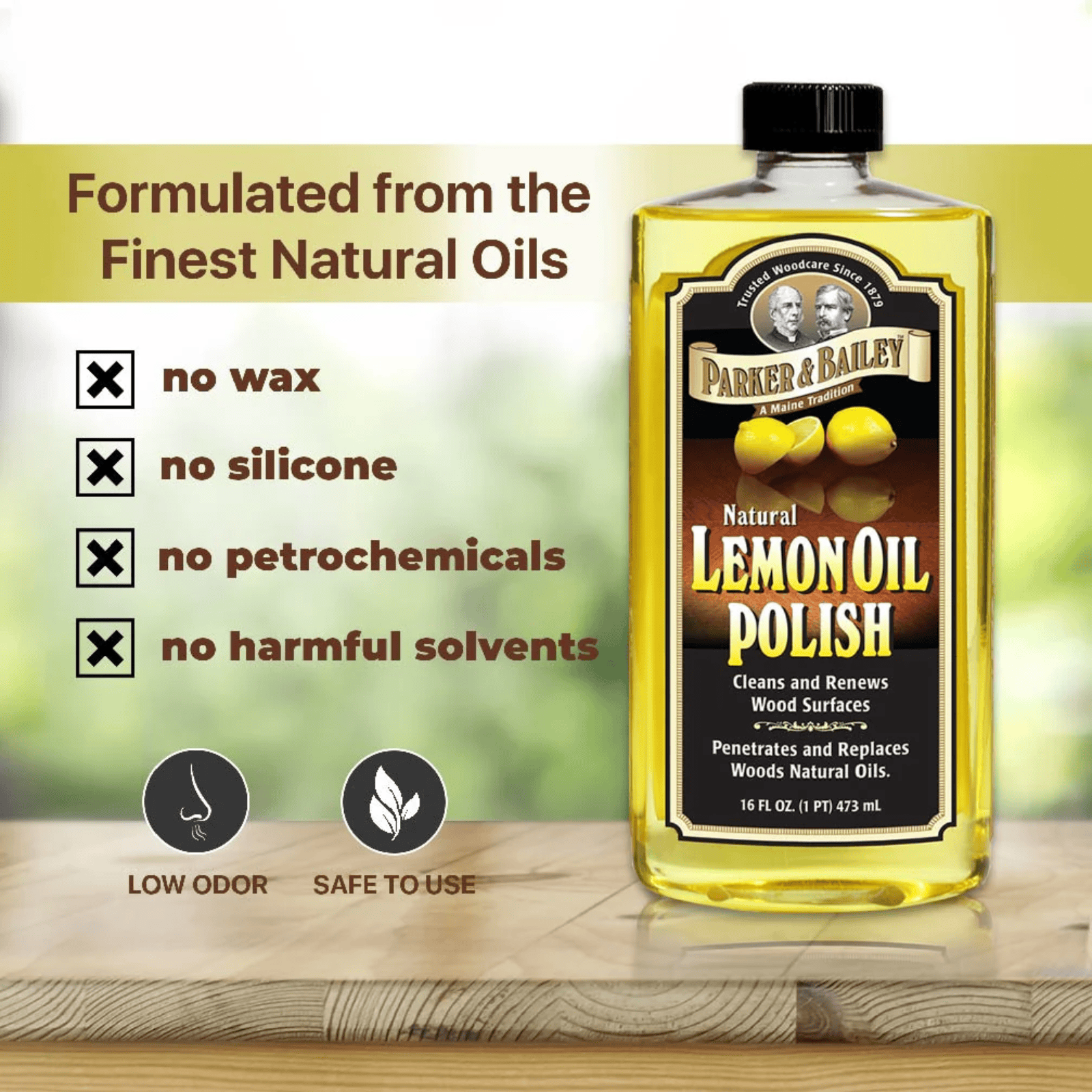 Parker & Bailey Lemon Oil Polish 473ml