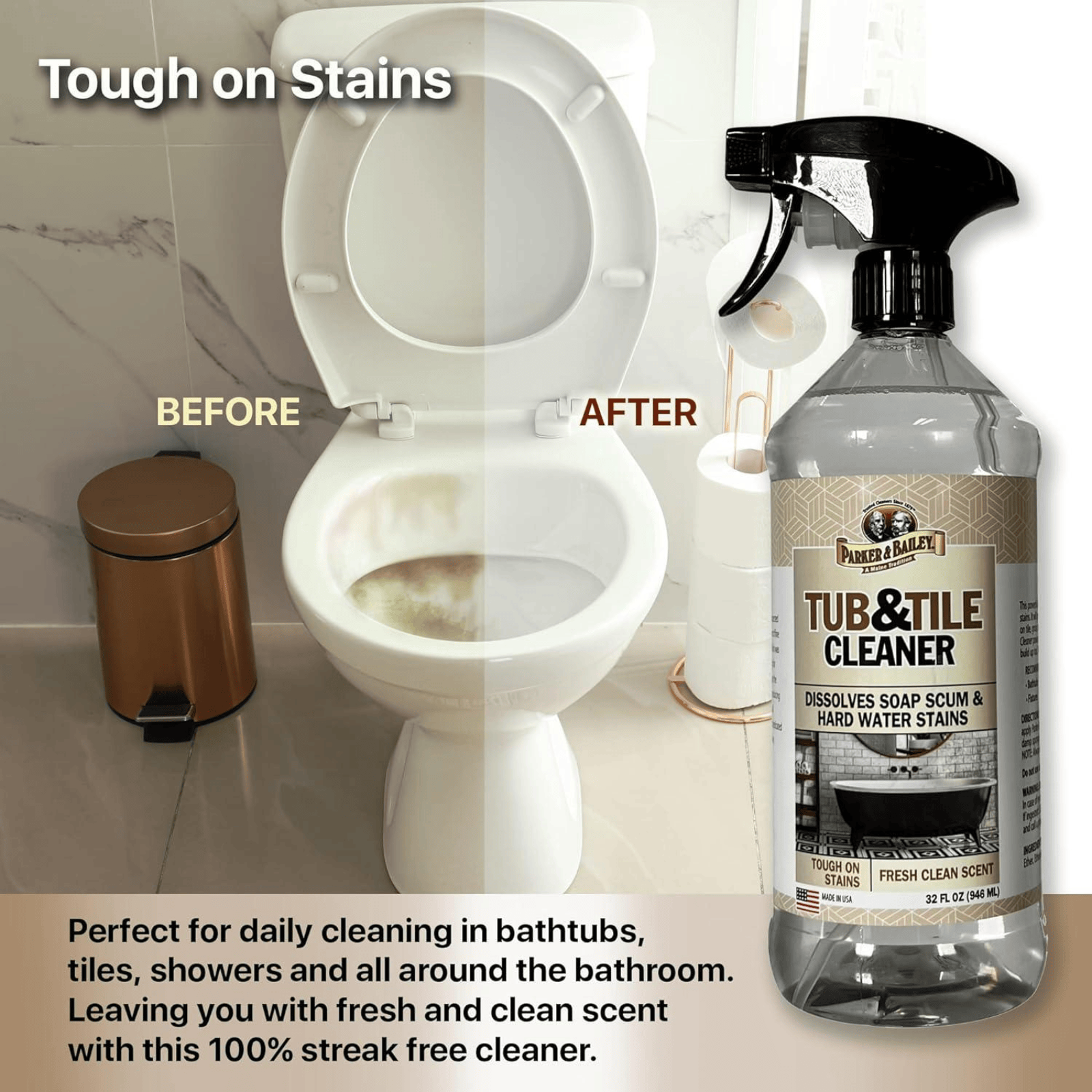 Parker & Bailey Tub & Tile Cleaner 946ml