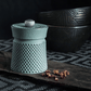 Peugeot Bali Fonte Cast Iron Celadon Green Pepper Mill 8cm