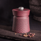 Peugeot Bali Fonte Cast Iron Red Pepper Mill 8cm