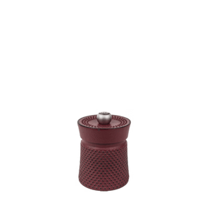 Peugeot Bali Fonte Cast Iron Red Pepper Mill 8cm