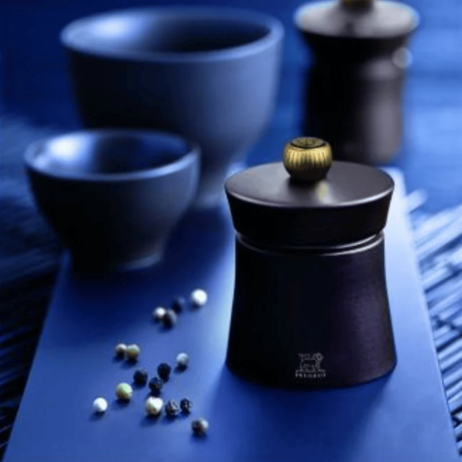 Peugeot Baya Dark Wood Pepper Mill 8cm