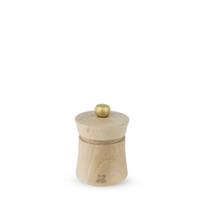 Peugeot Baya Natural Wood Salt Mill 8cm