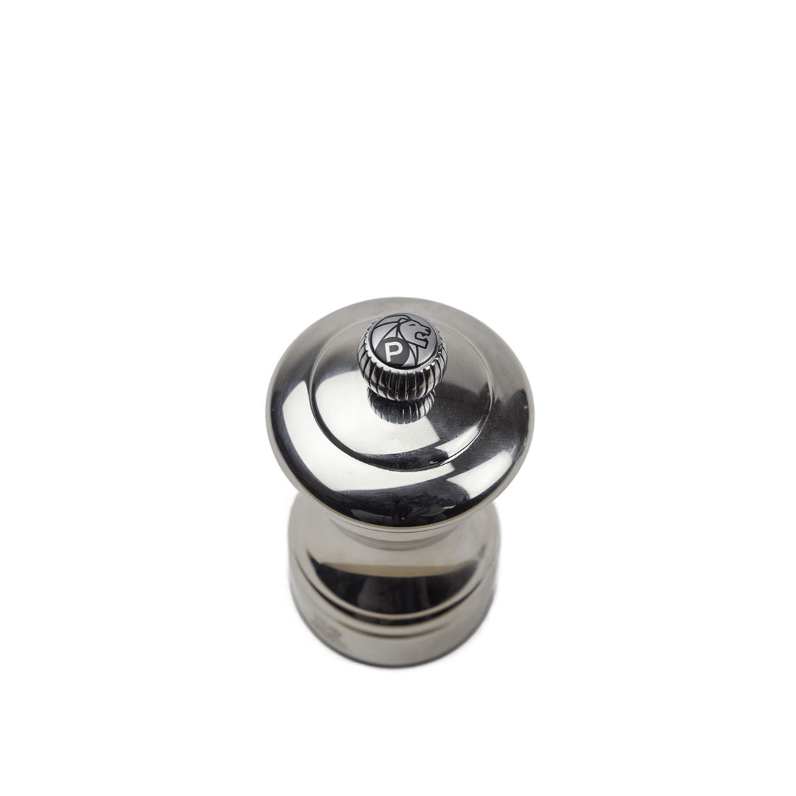 Peugeot Bistro Chef Shiny Stainless Steel Pepper Mill 10cm