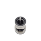 Peugeot Bistro Chef Shiny Stainless Steel Salt Mill 10cm
