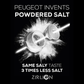 Peugeot Bistro Chef Shiny Stainless Steel Salt Mill 10cm