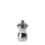 Peugeot Bistro Chef Shiny Stainless Steel Salt Mill 10cm