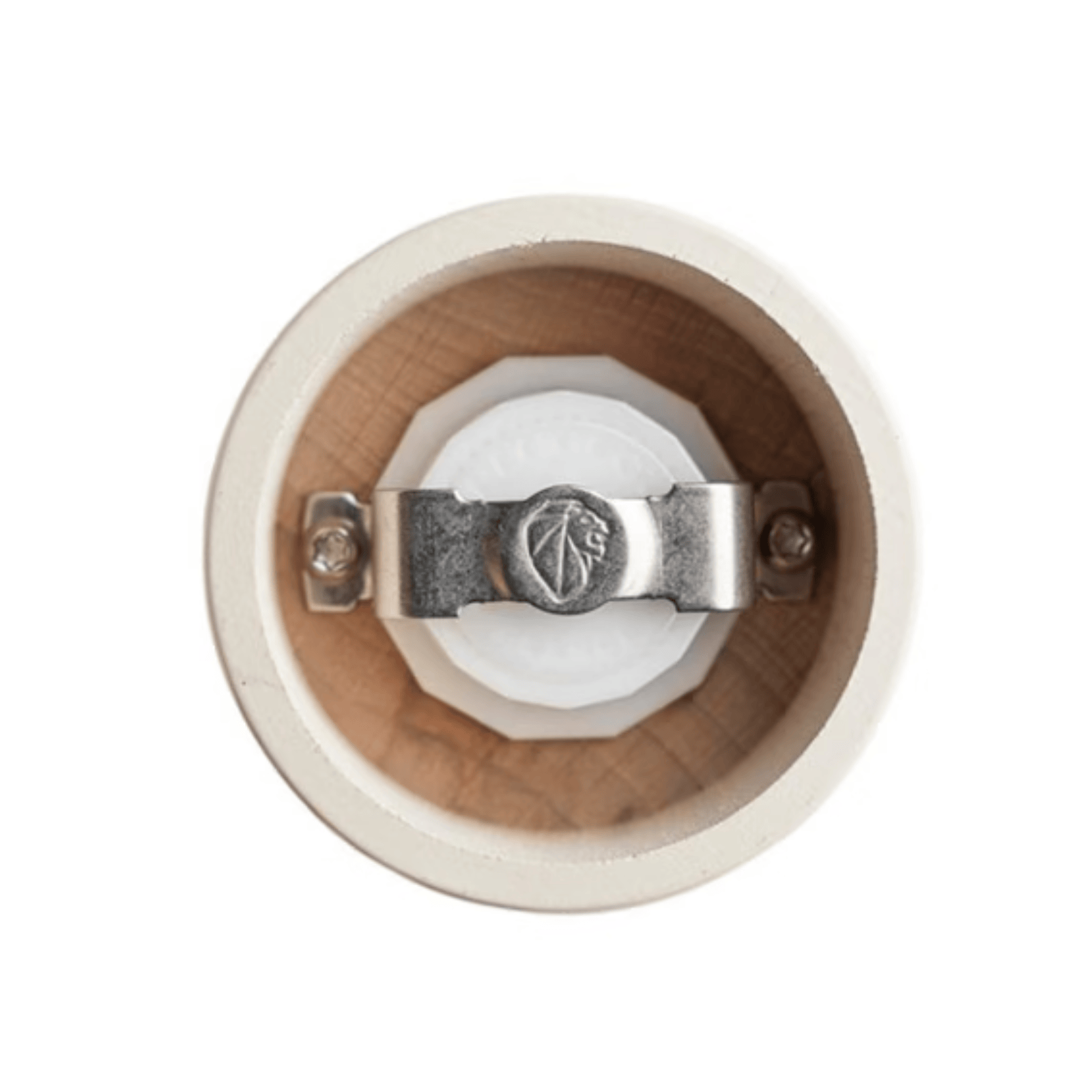 Peugeot Boreal Feather White Salt Mill 12cm