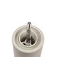 Peugeot Boreal Feather White Salt Mill 12cm
