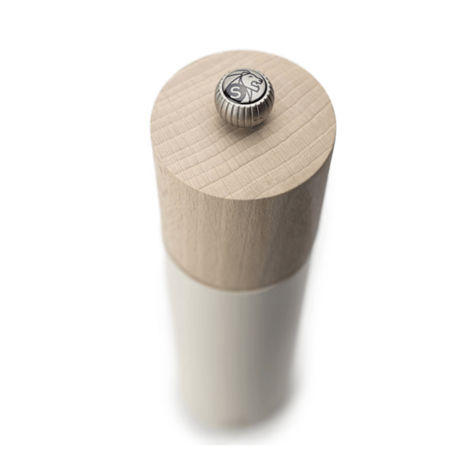 Peugeot Boreal Feather White Salt Mill 21cm