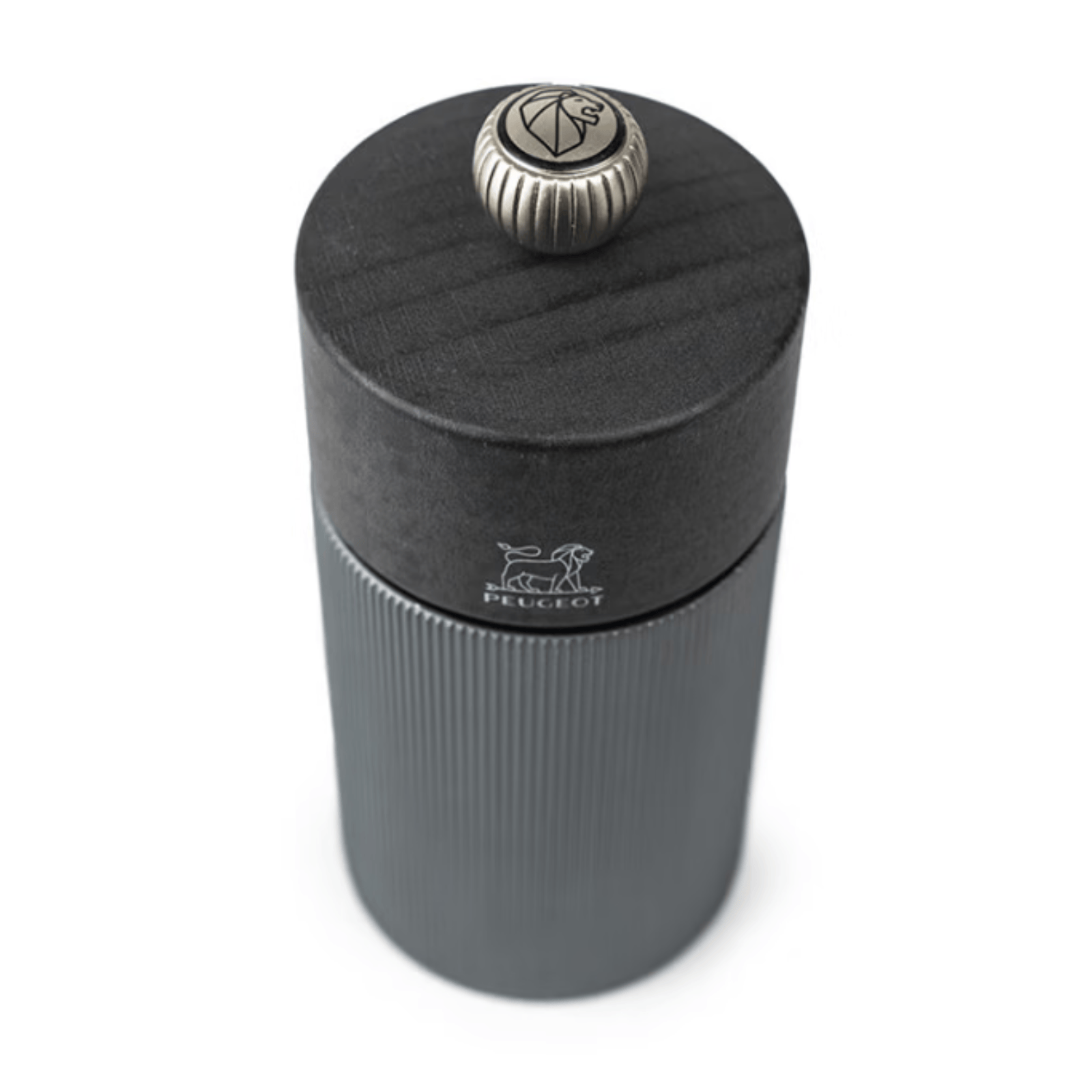 Peugeot Line Aluminium & Graphite Wood Pepper Mill 18cm