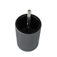 Peugeot Line Aluminium & Graphite Wood Pepper Mill 18cm
