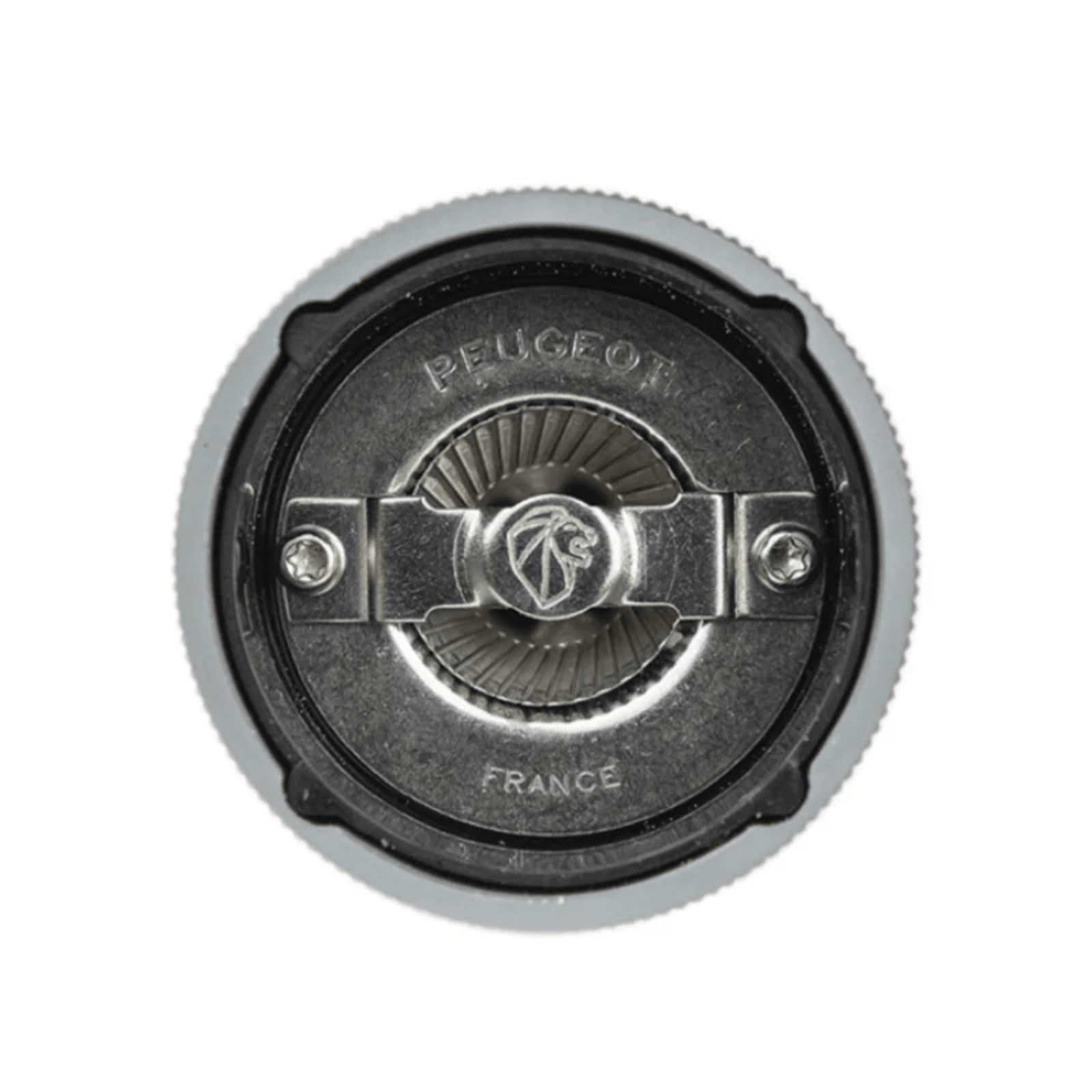 Peugeot Line Aluminium & Graphite Wood Salt Mill 18cm