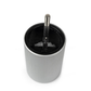 Peugeot Line Aluminium & Natural Wood Salt Mill 18cm