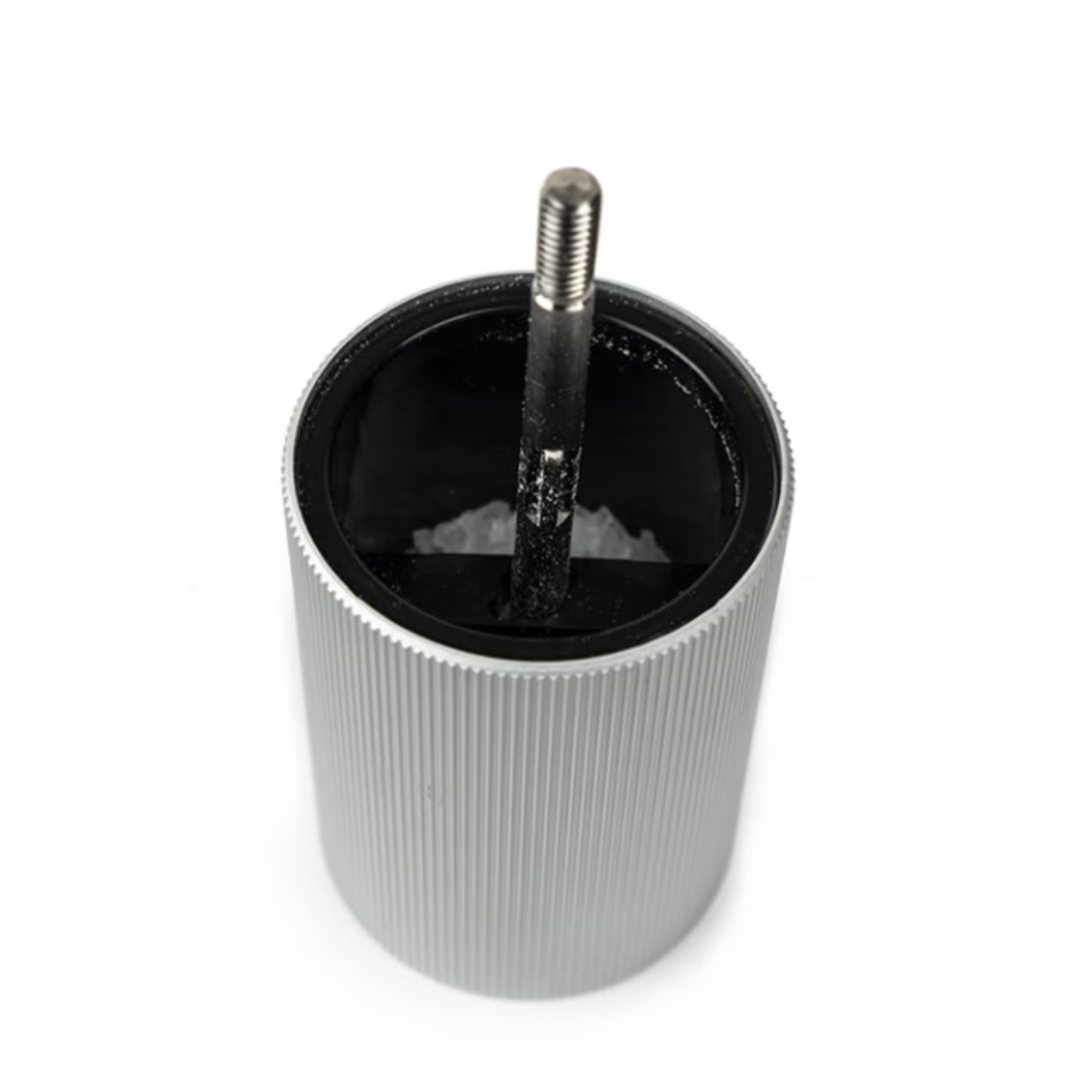 Peugeot Line Aluminium & Natural Wood Salt Mill 18cm