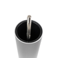 Peugeot Line Aluminium & Natural Wood Salt Mill 22cm