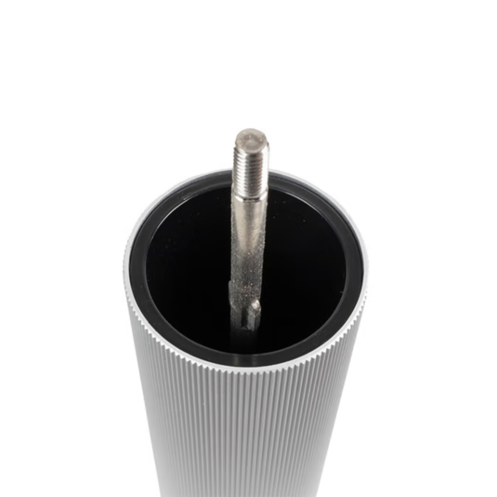 Peugeot Line Aluminium & Natural Wood Salt Mill 22cm