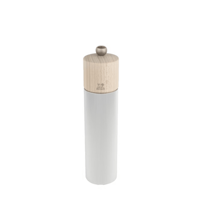 Peugeot Line Aluminium & Natural Wood Salt Mill 22cm