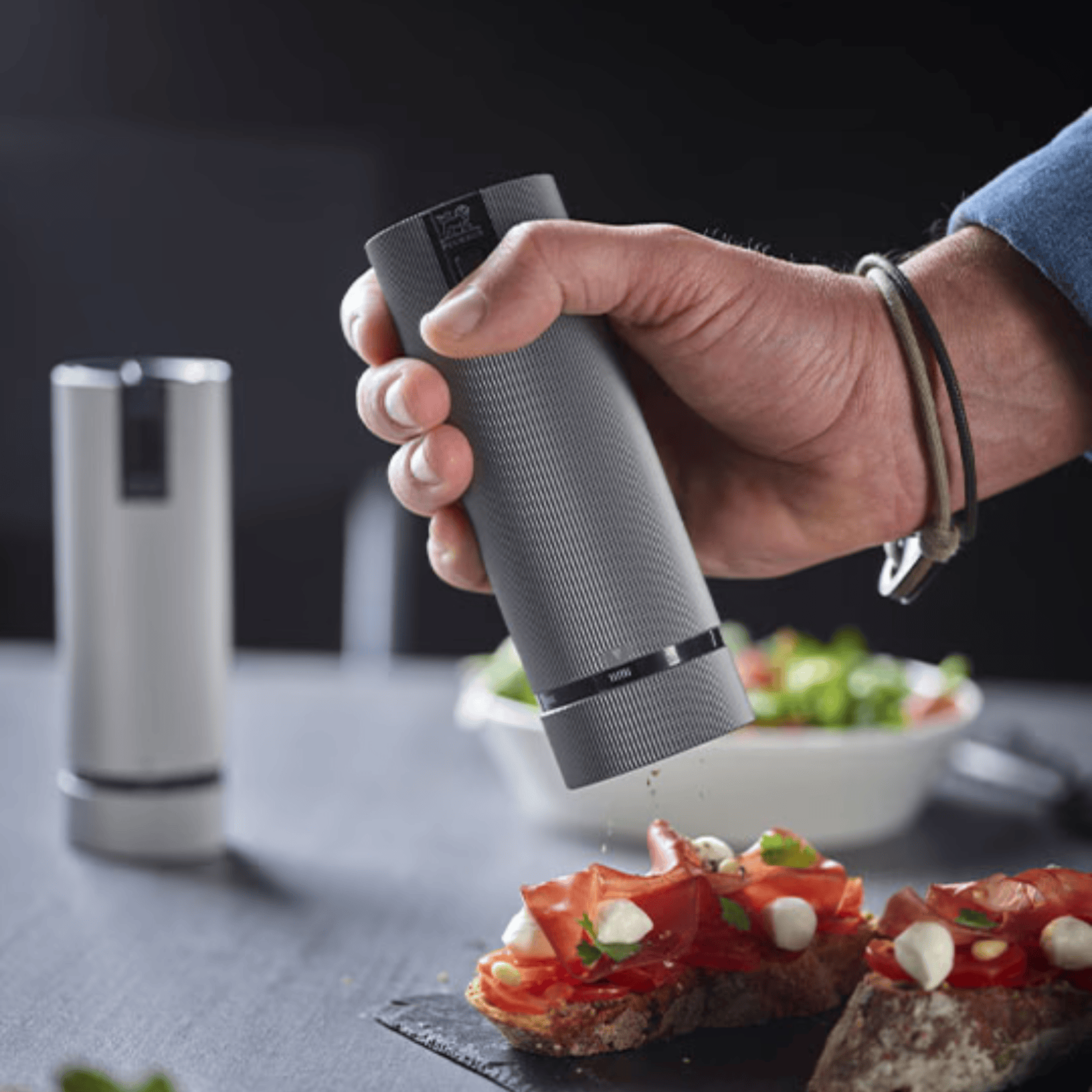 Peugeot Line Electric u'Select Carbon Pepper Mill 15cm