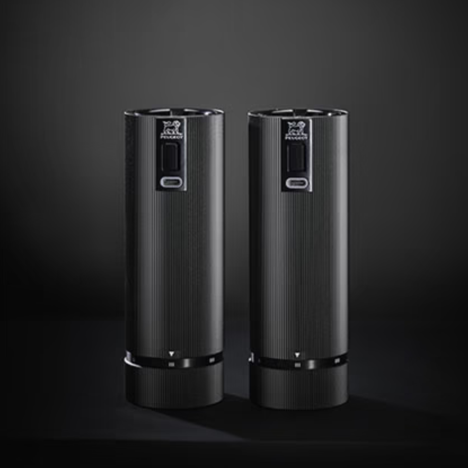 Peugeot Line Electric u'Select Duo Night Chic Salt & Pepper Mill 15cm Set of 2