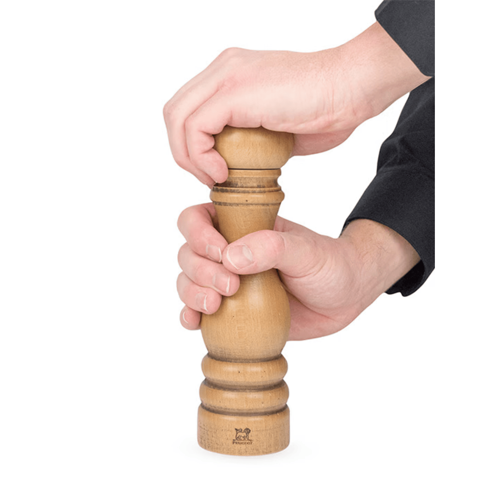 Peugeot Paris Antique Wood Pepper Mill 22cm