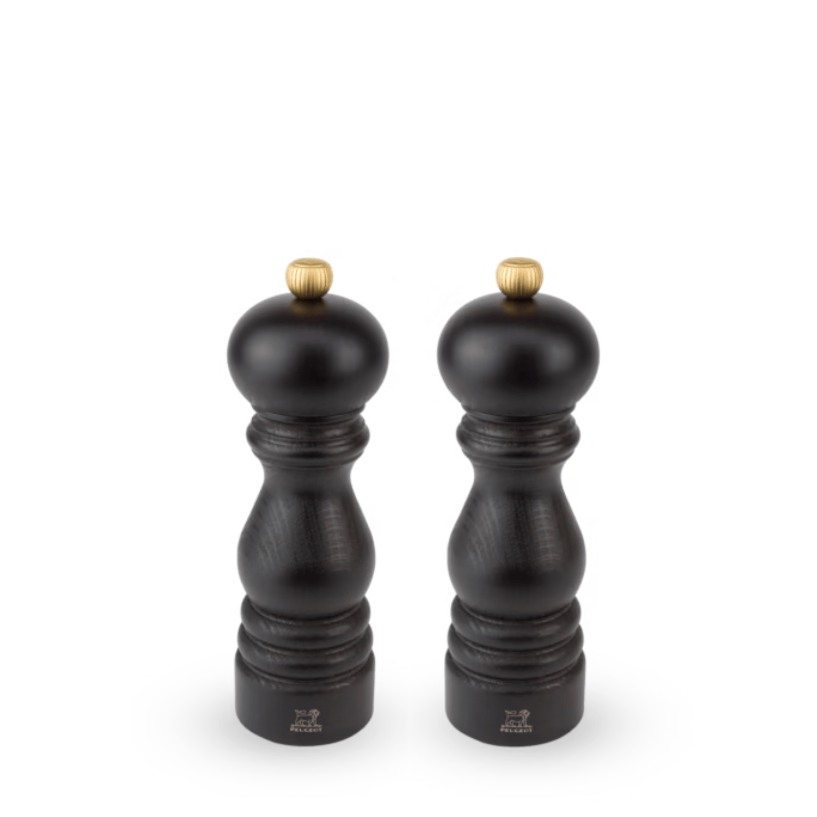 Peugeot Paris Duo Dark Wood Salt & Pepper Mill 18cm Set of 2