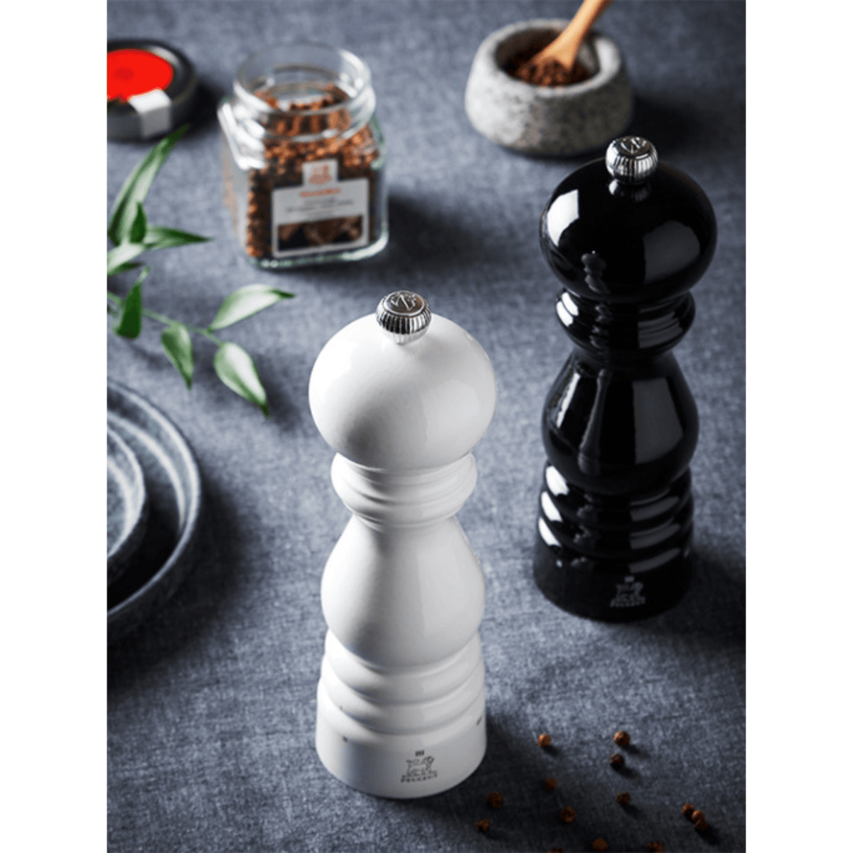 Peugeot Paris u'Select Lacquer Black Wood Pepper Mill 18cm