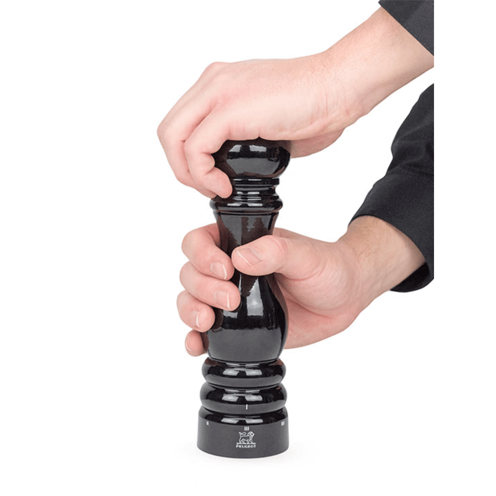 Peugeot Paris u'Select Lacquer Black Wood Pepper Mill 22cm