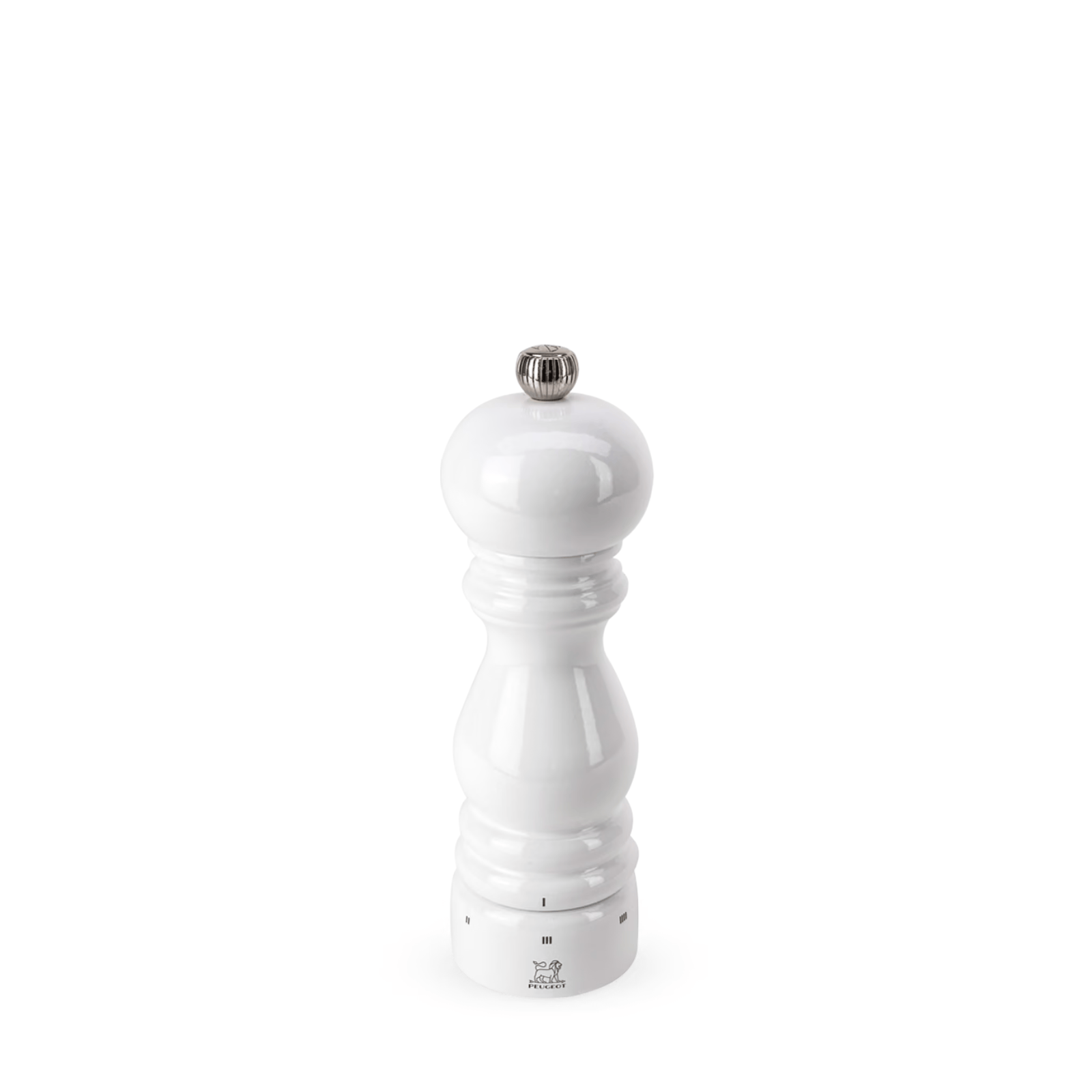 Peugeot Paris u'Select Lacquer White Wood Pepper Mill 18cm